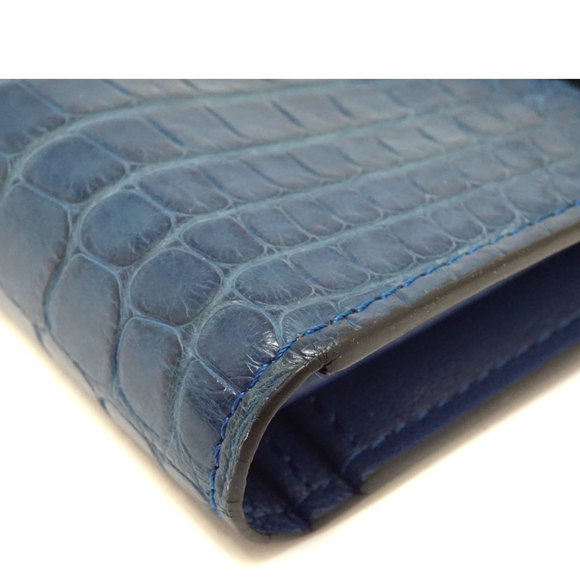 Louis Vuitton Brazza Fold Wallet Crocodile Long Portefeuille - Picture 6 of 15